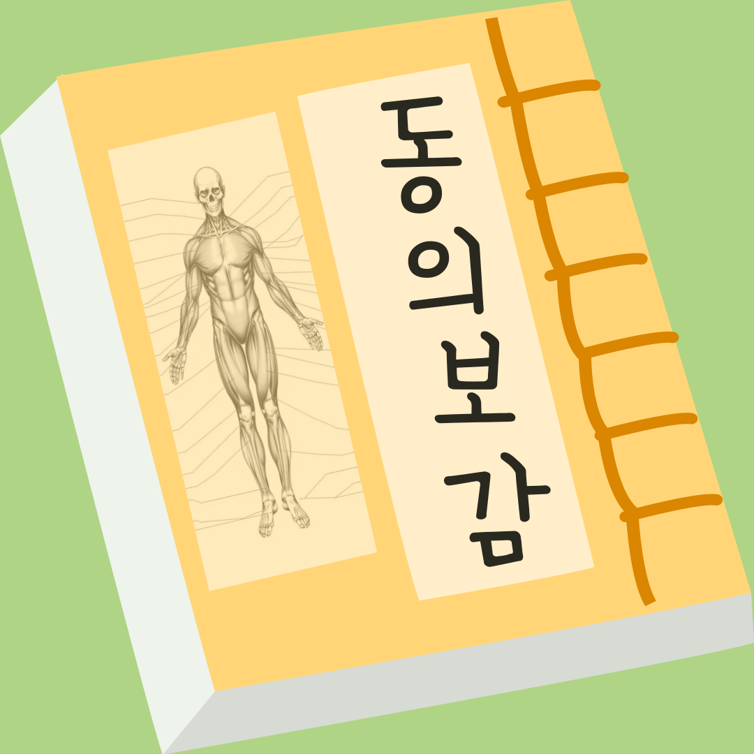 체질 의학 서적 관련 동의보감 일러스트 이미지