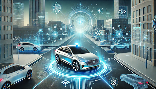 자율주행차 기술의 발전, ai와 센서의 역활 이미지