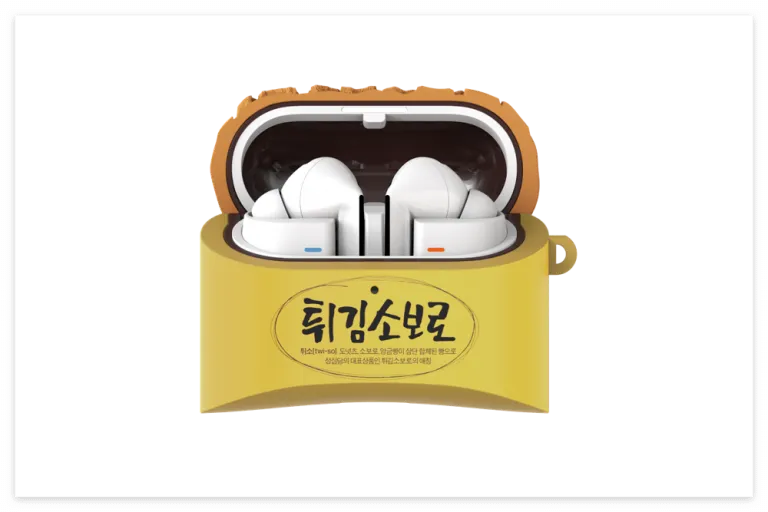 삼성 전자 갤럭시 버스3 케이스 성심당 튀김소보로