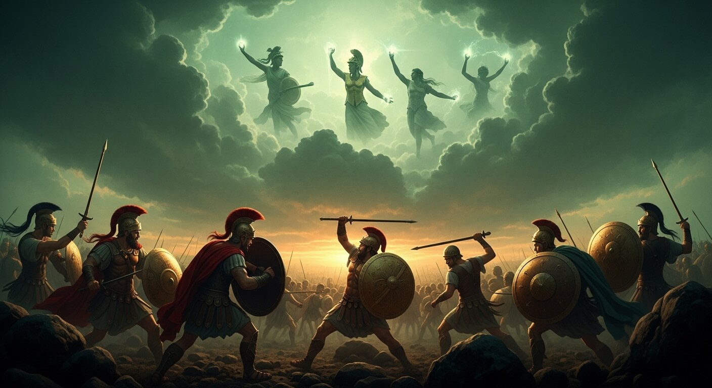 인간 VS 신 트로이전쟁의 진짜 주인공은 (분석,비교,전쟁중심축) 관련 사진