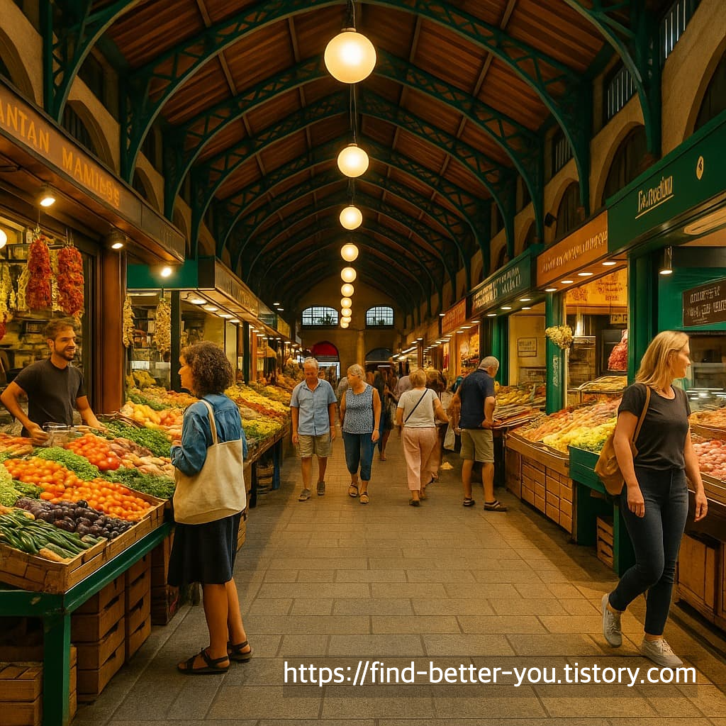 시장과 광장의 구조는 어떻게 다를까