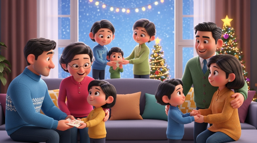 가족연말인사말