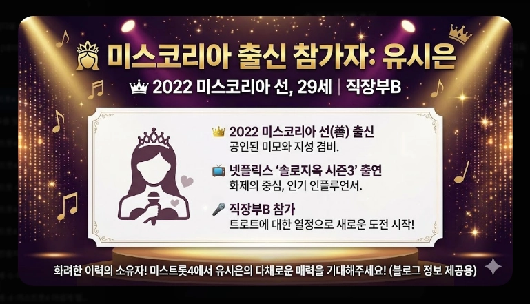 미스트롯4 본선 진출자 53팀 명단 [2026년 완결판] 부서별 정리 및 우승 후보 TOP10