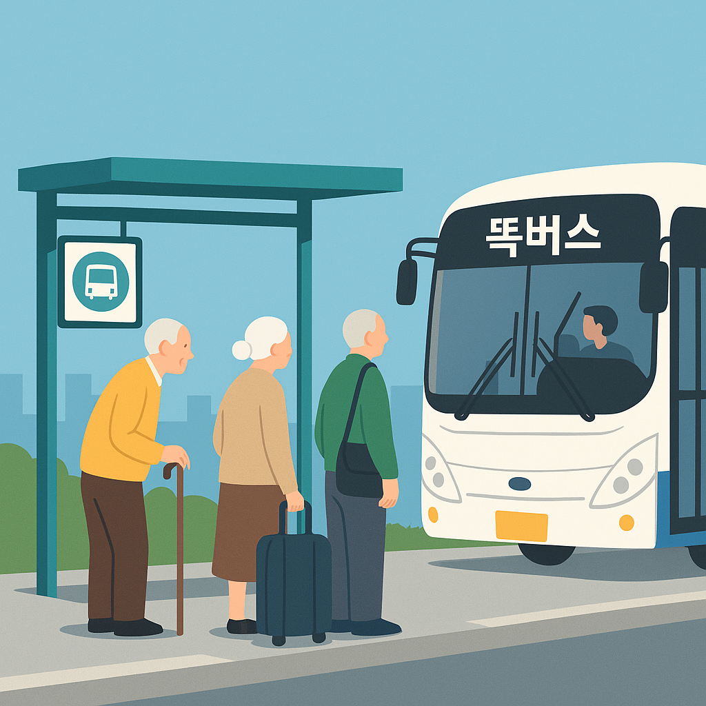 소외지역 버스 노선도