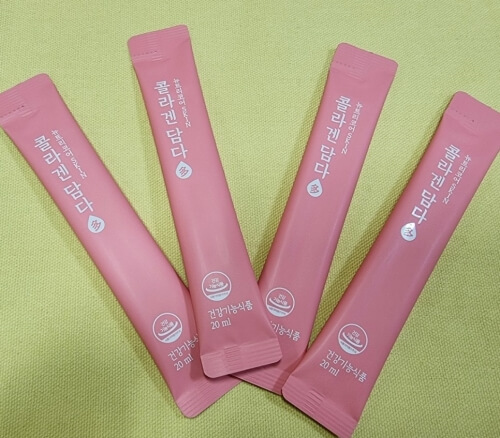 콜라겐 담다 스틱 사진