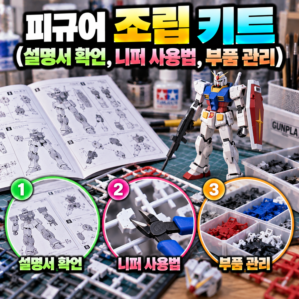 피규어 조립 키트