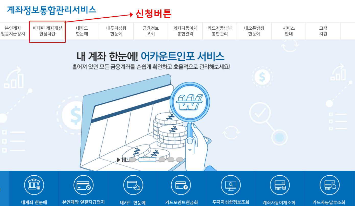 여신거래 안심차단