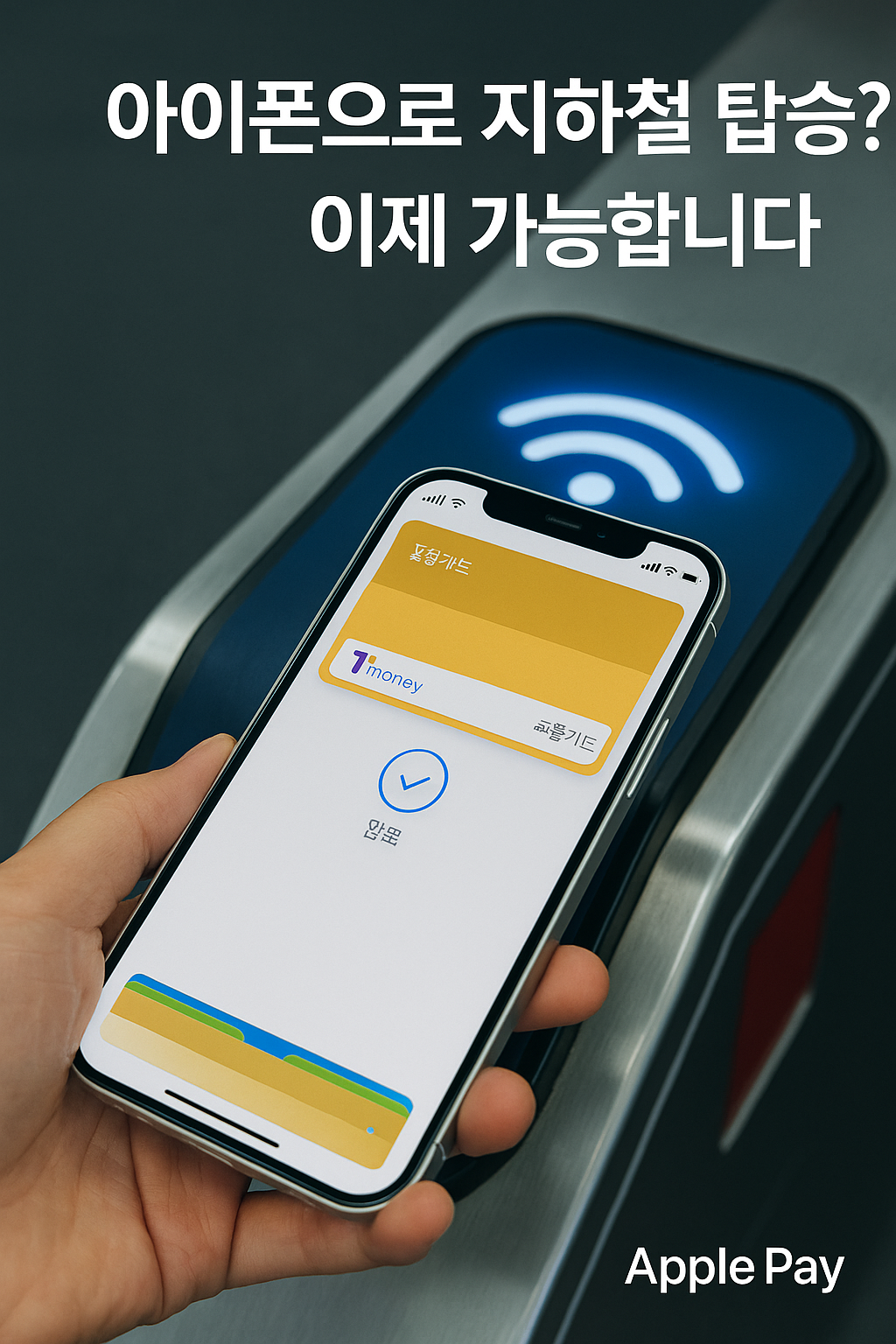 애플페이 티머니 사용법] 이제 교통카드도 아이폰으로! NFC 설정부터 실사용 꿀팁까지