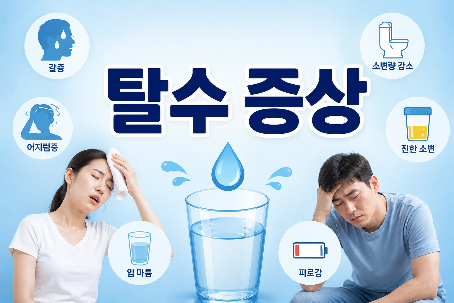 탈수 증상