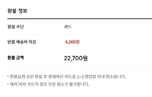 무신사환불내역