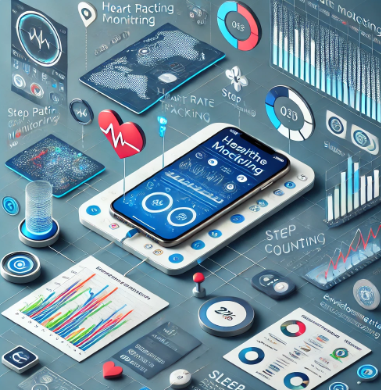 스마트폰 센서 활용, 실시간 건강 모니터링 시스템 구축 관련 사진