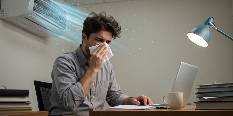 폭염 속 냉방병 예방, 숫자 5로 건강 지키기!