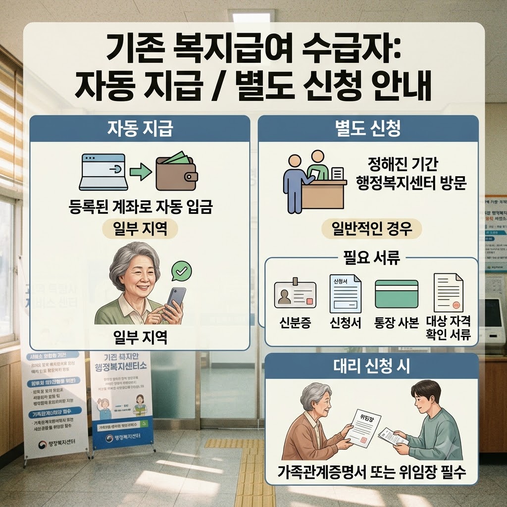 지원금 신청 서류