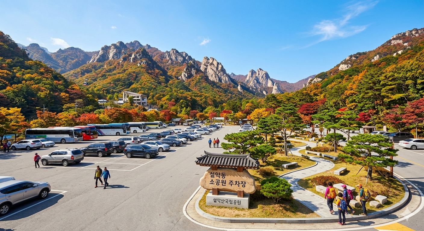 설악동 소공원 주차장