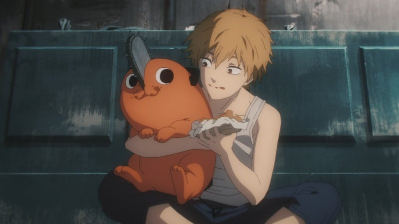 포치타와 덴지 (체인소맨 애니메이션 중)