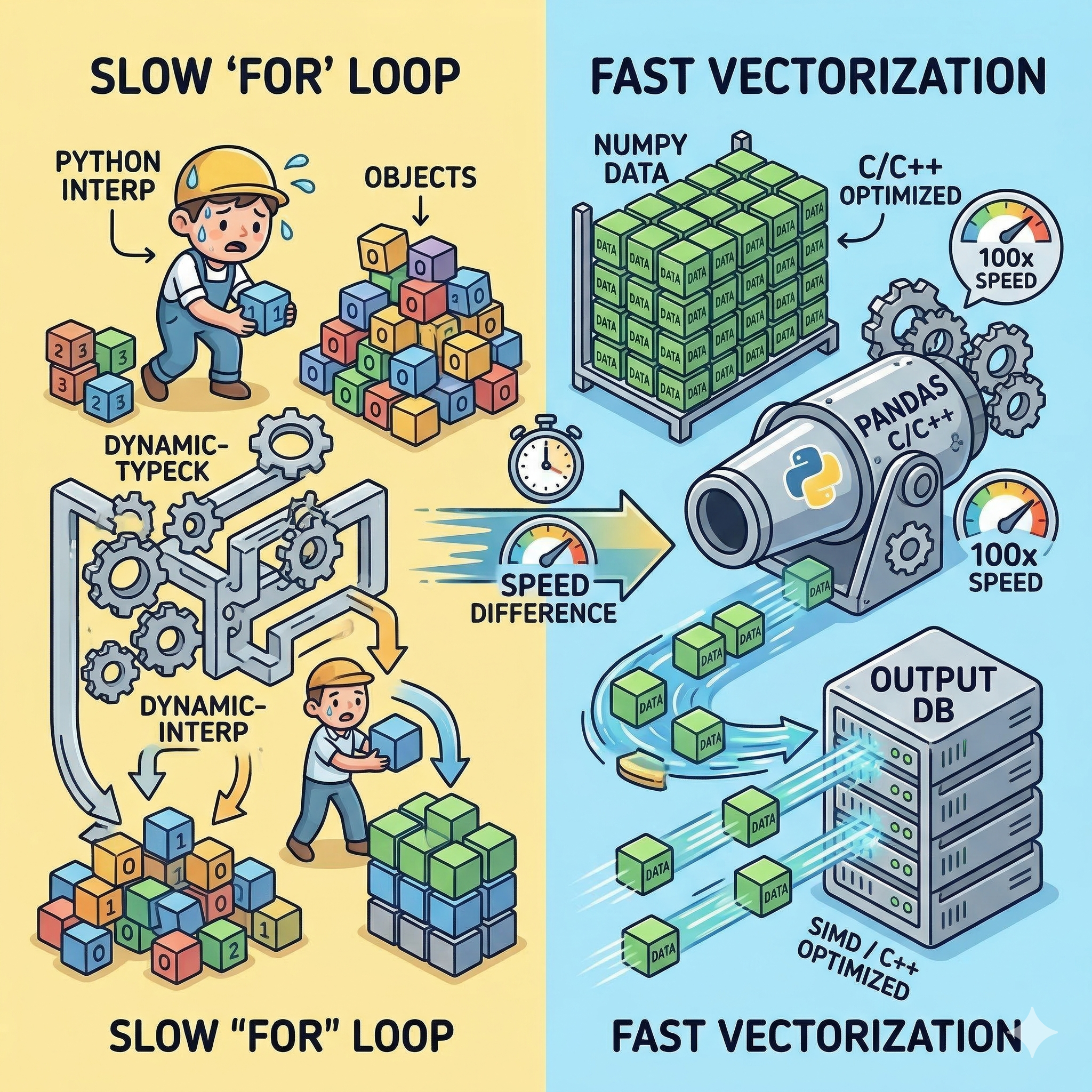 Pandas Vectorization