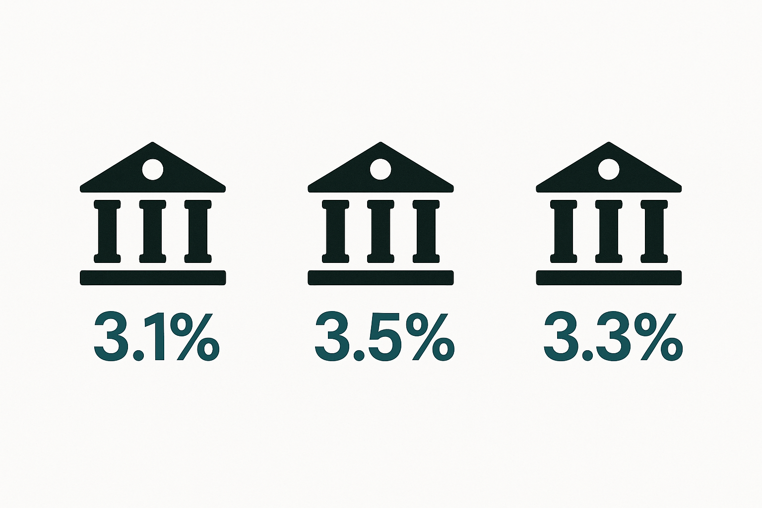 은행별 주택담보대출 금리 비교 분석 (2025년 7월 기준) 🏦