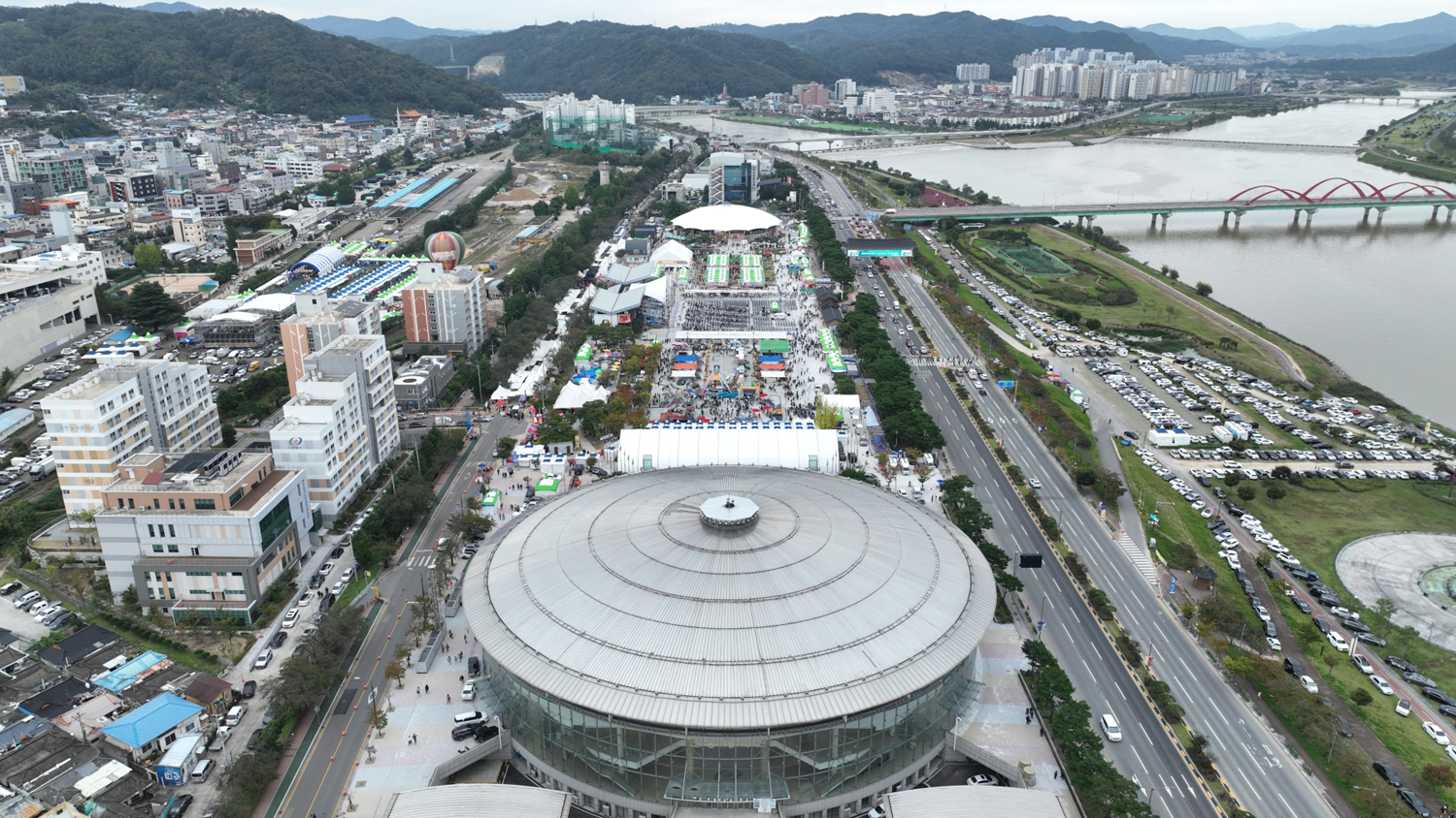 안동 국제탈춤페스티벌 행사장