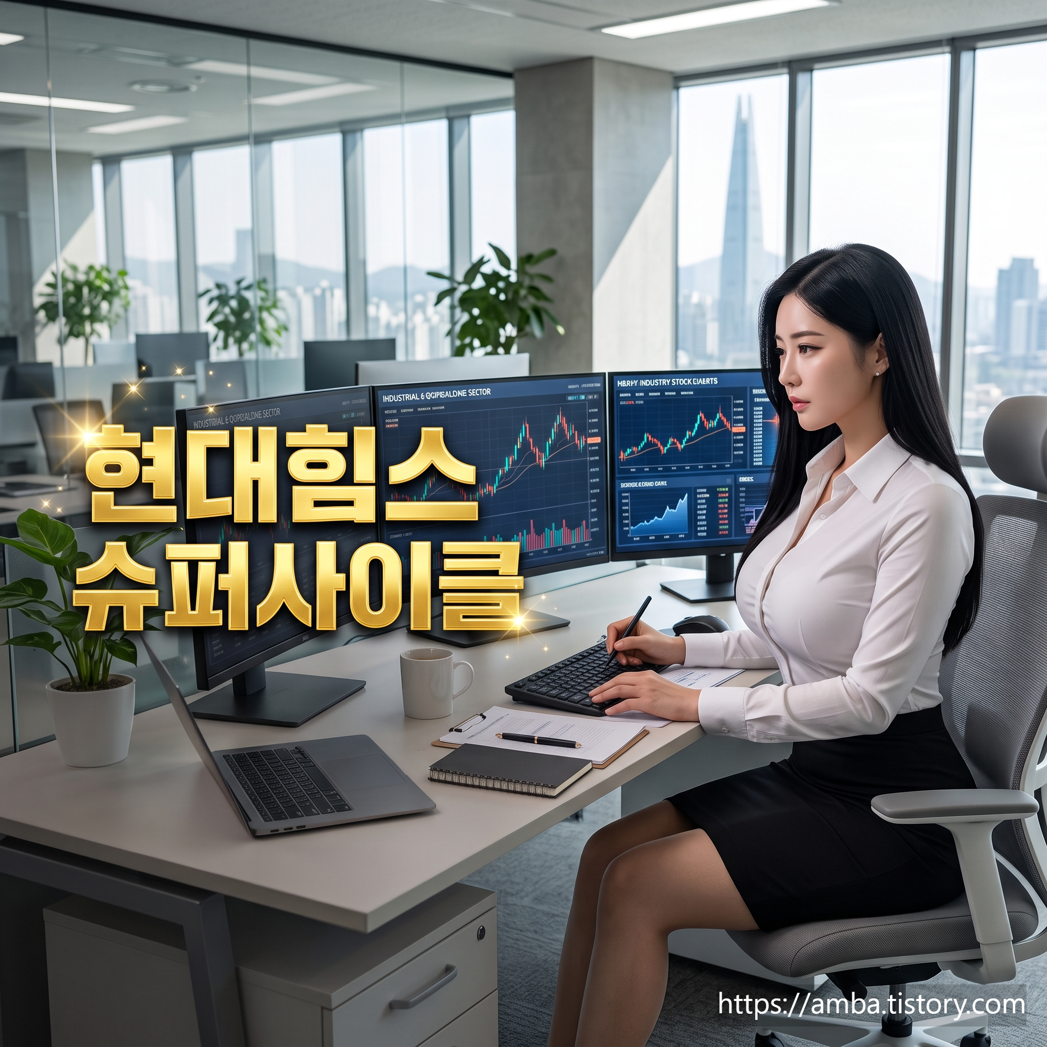 현대힘스 슈퍼사이클 포스팅 썸네일