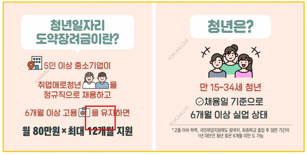 2025년 청년일자리도약장려금