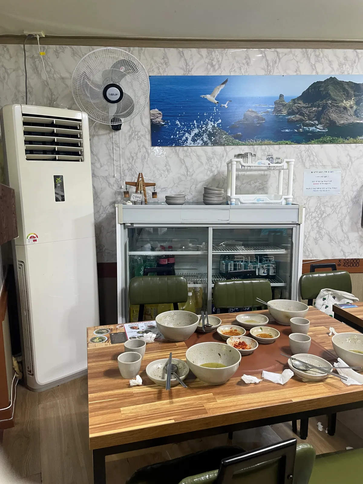 울릉도-추석가족여행-1일차-사동항-근처-따개비칼국수-맛집-태양식당