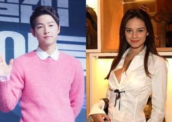 송중기 케이티 루이스 사운더스 딸 재혼