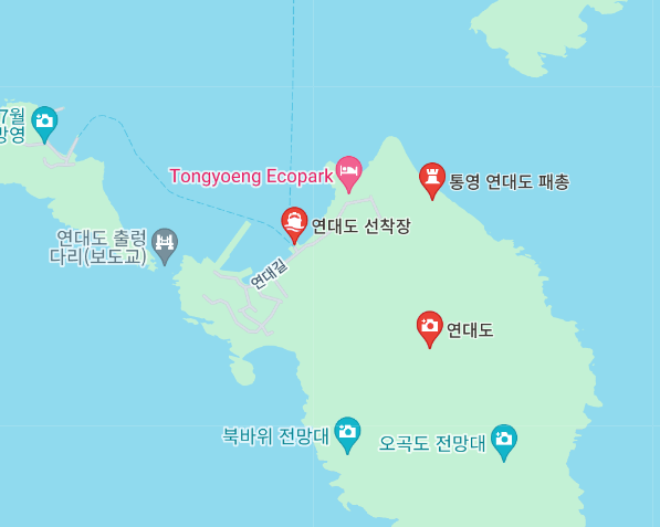 연대도 배시간표, 통영 연대도 배편 예약, 출렁다리 가는 길 총정리!!