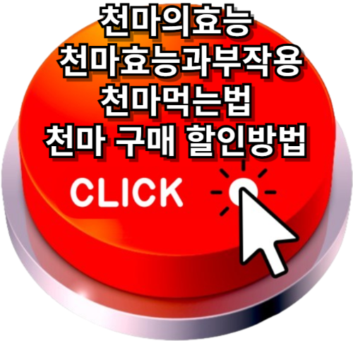 천마의효능, 천마효능과부작용, 천마먹는법