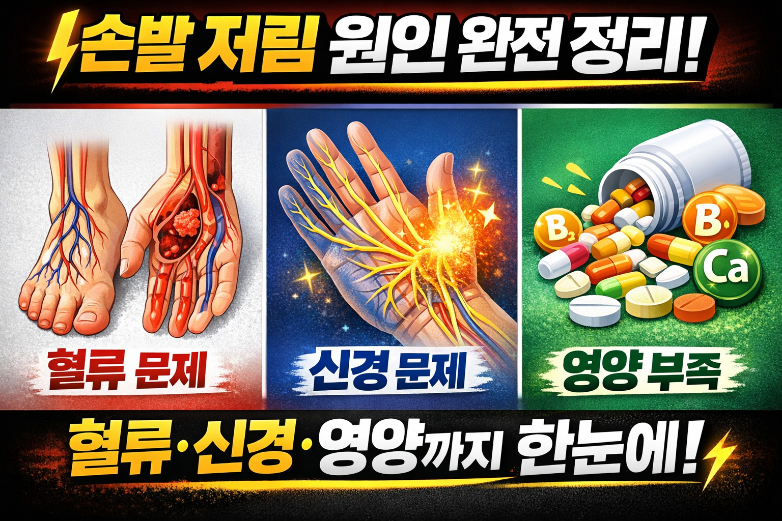 손발 저림 원인