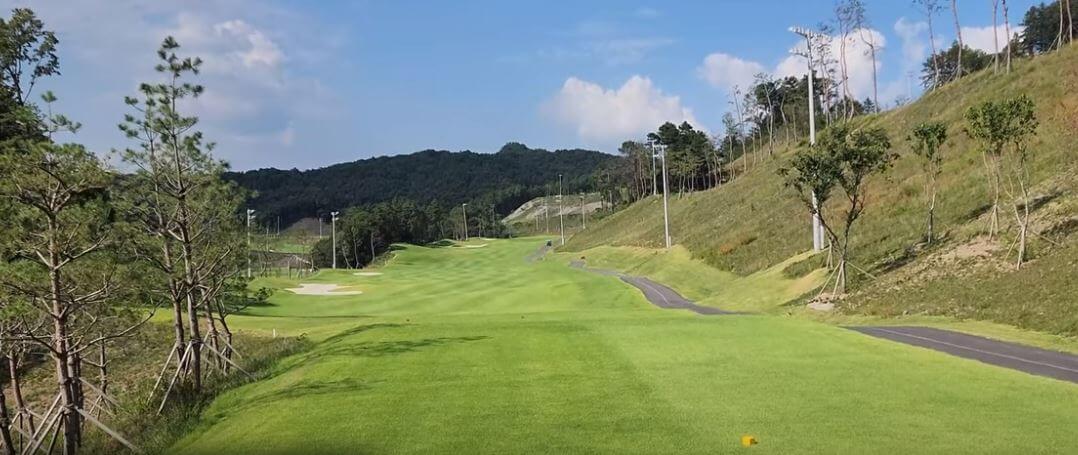 모나크CC 마운틴코스 8번홀 사진