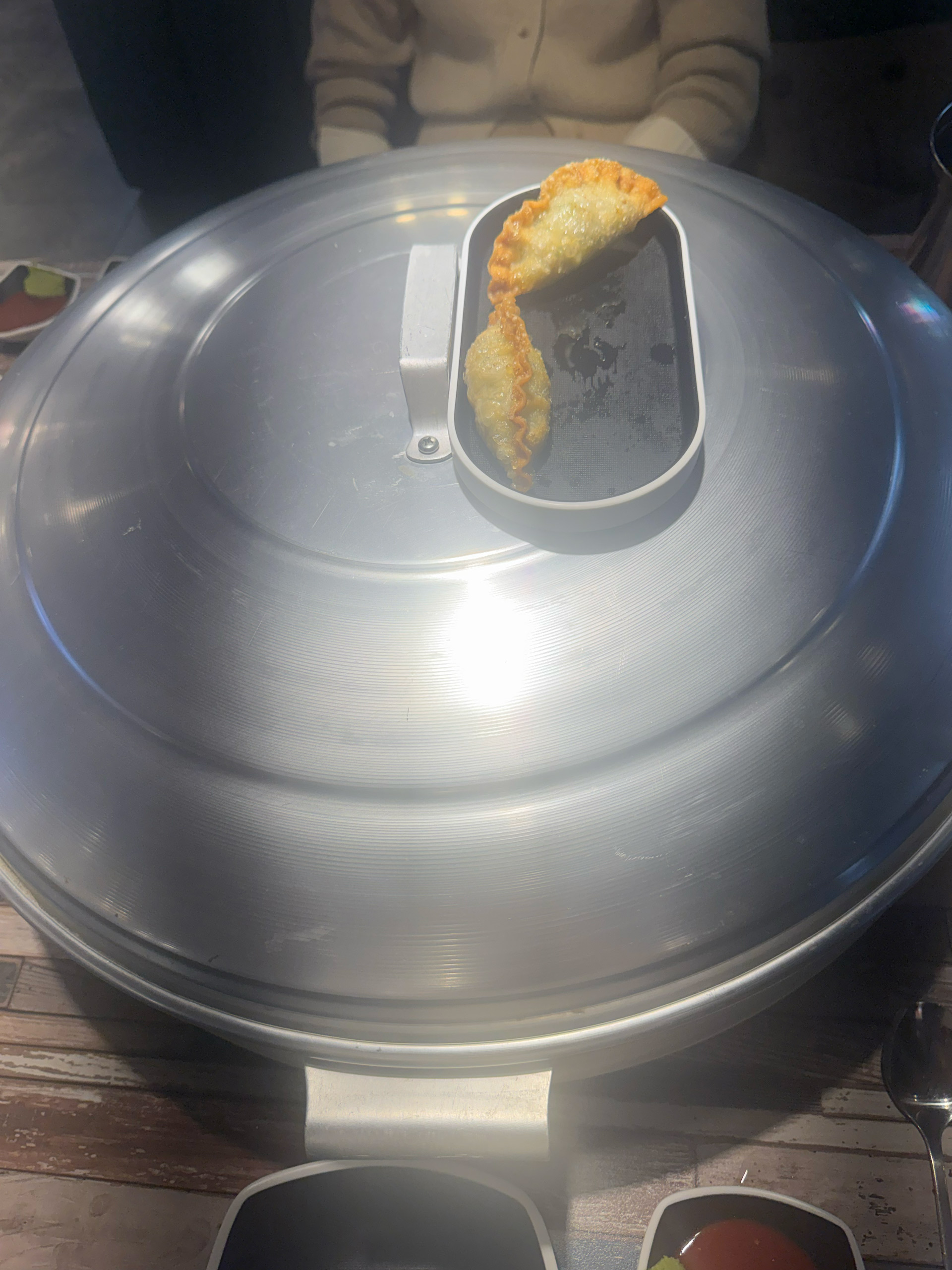 택이네 조개전골 군만두 서비스