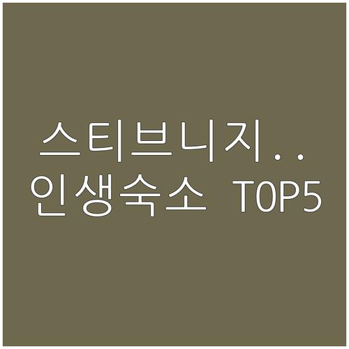 스티브니지 여행 숙소 베스트 5 조식..