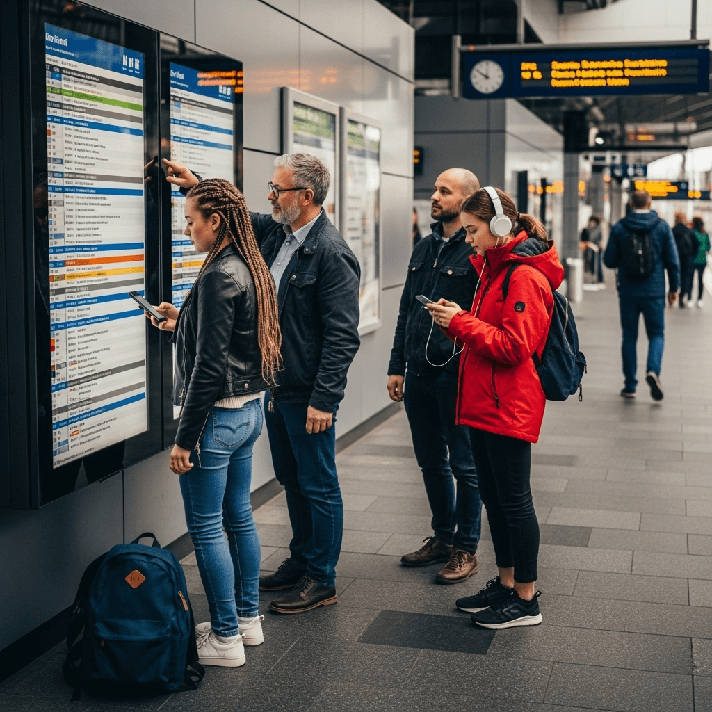 용산역 KTX 주요노선