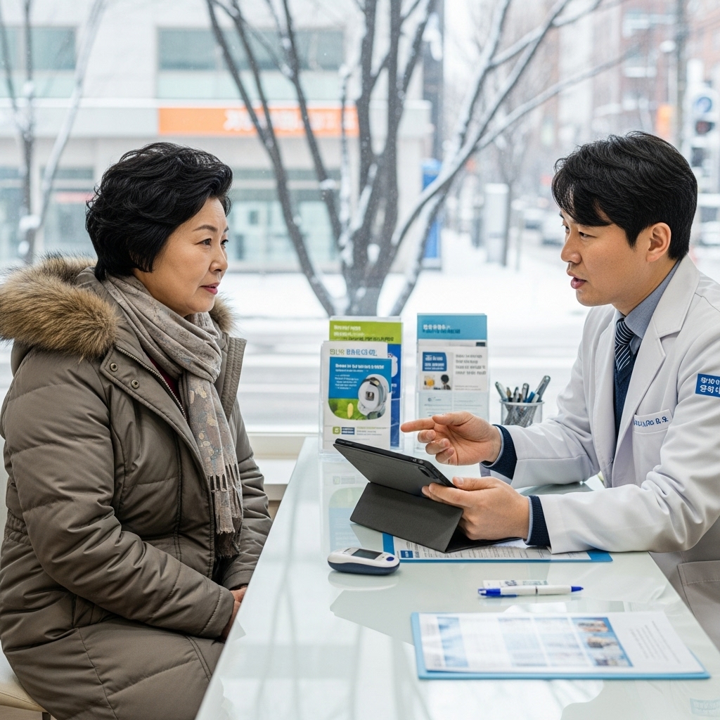 겨울철 혈당 관리