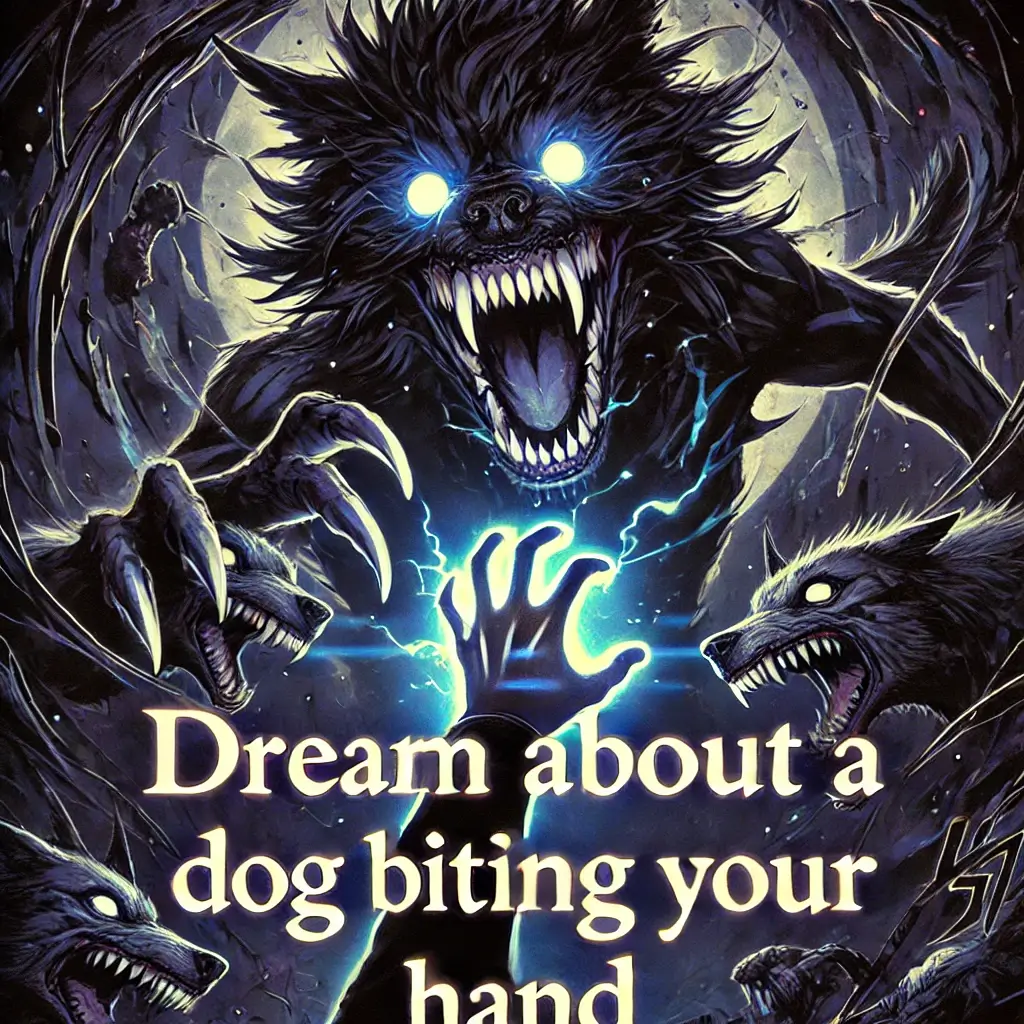 개한테 손 물리는 꿈 해몽