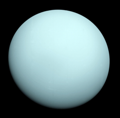 미지의 얼음, 천왕성