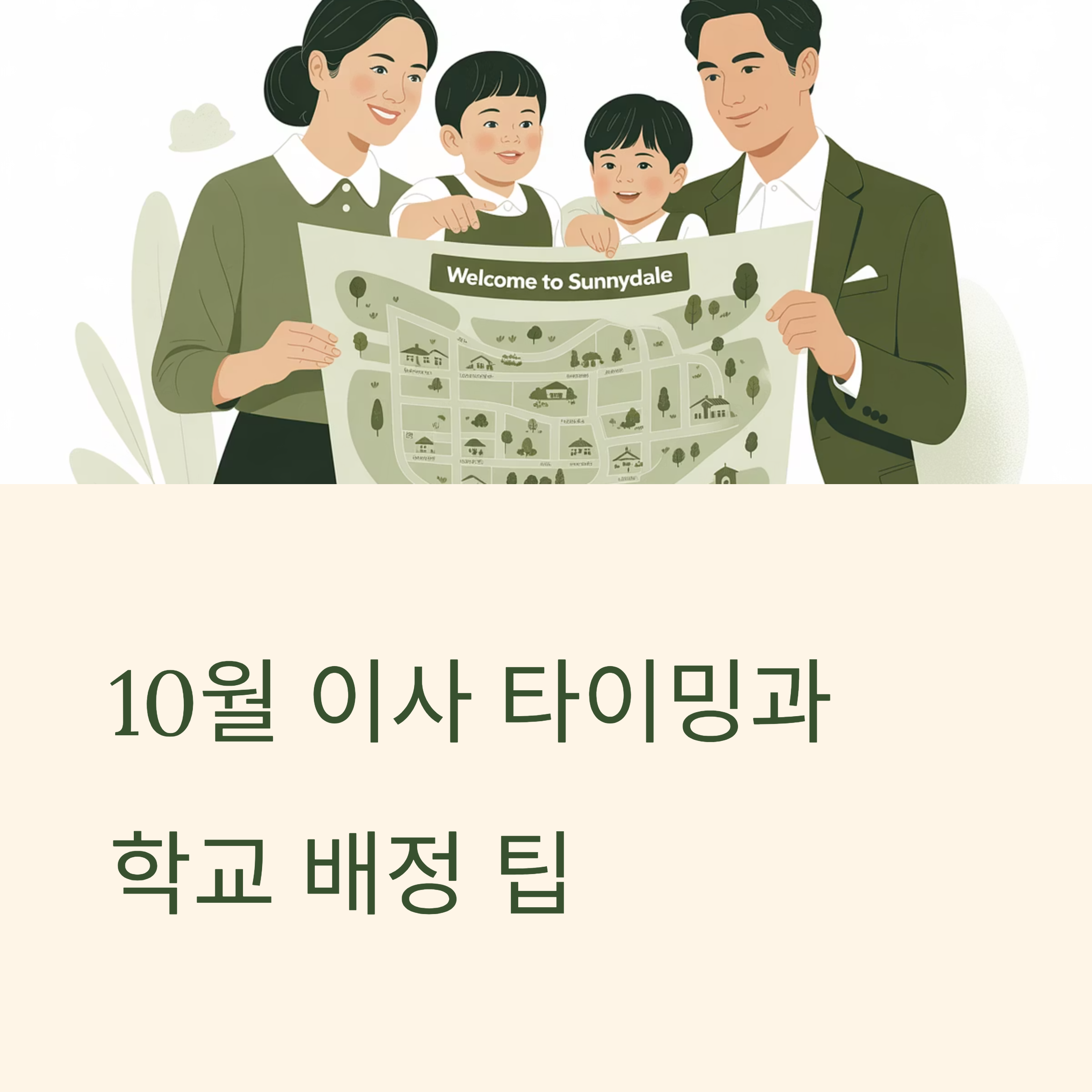10월 이사 학교 배정 팁 대표이미지