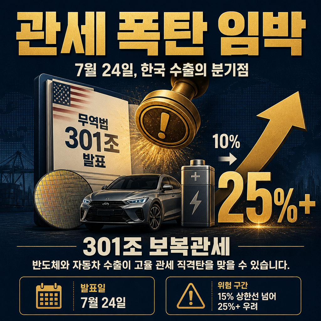 관세 폭탄 임박