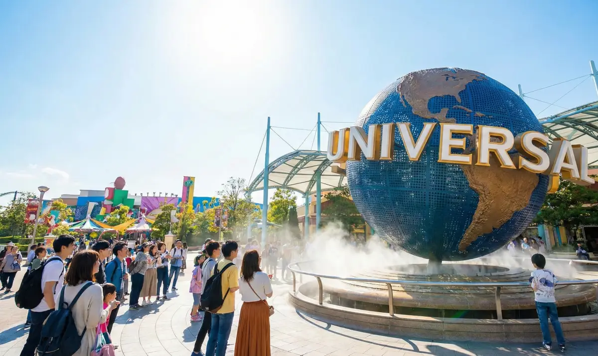 게임 속 세상을 그대로 옮겨놓은 듯한 슈퍼 닌텐도 월드