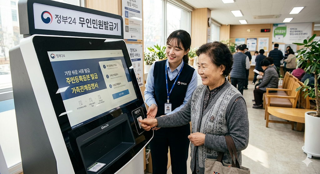 정부24 서류 발급이 어려운 분들을 위한 가장 쉬운 이용 방법