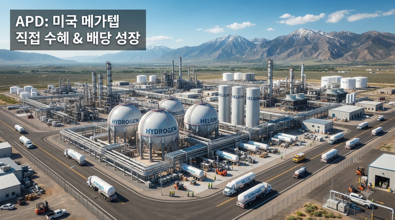 AI 반도체 수혜주: 독점력 높은 미국 특수가스·소재 관련주 4선