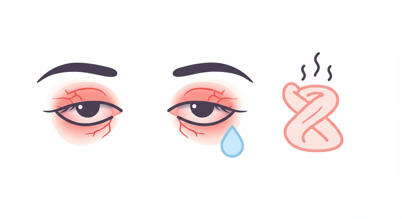 일반적인 눈피로 증상, 이렇게 나타난다