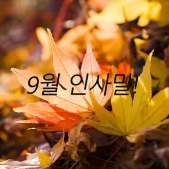 9월 인사말 모음 예시 문자_12