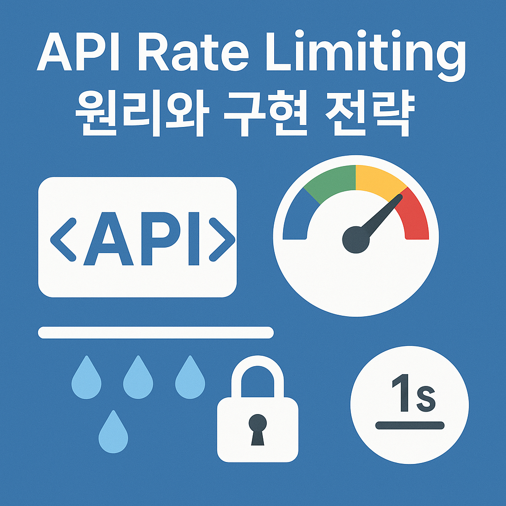 API Rate Limiting 원리와 구현 전략: 안정적인 서비스를 위한 필수 기술
