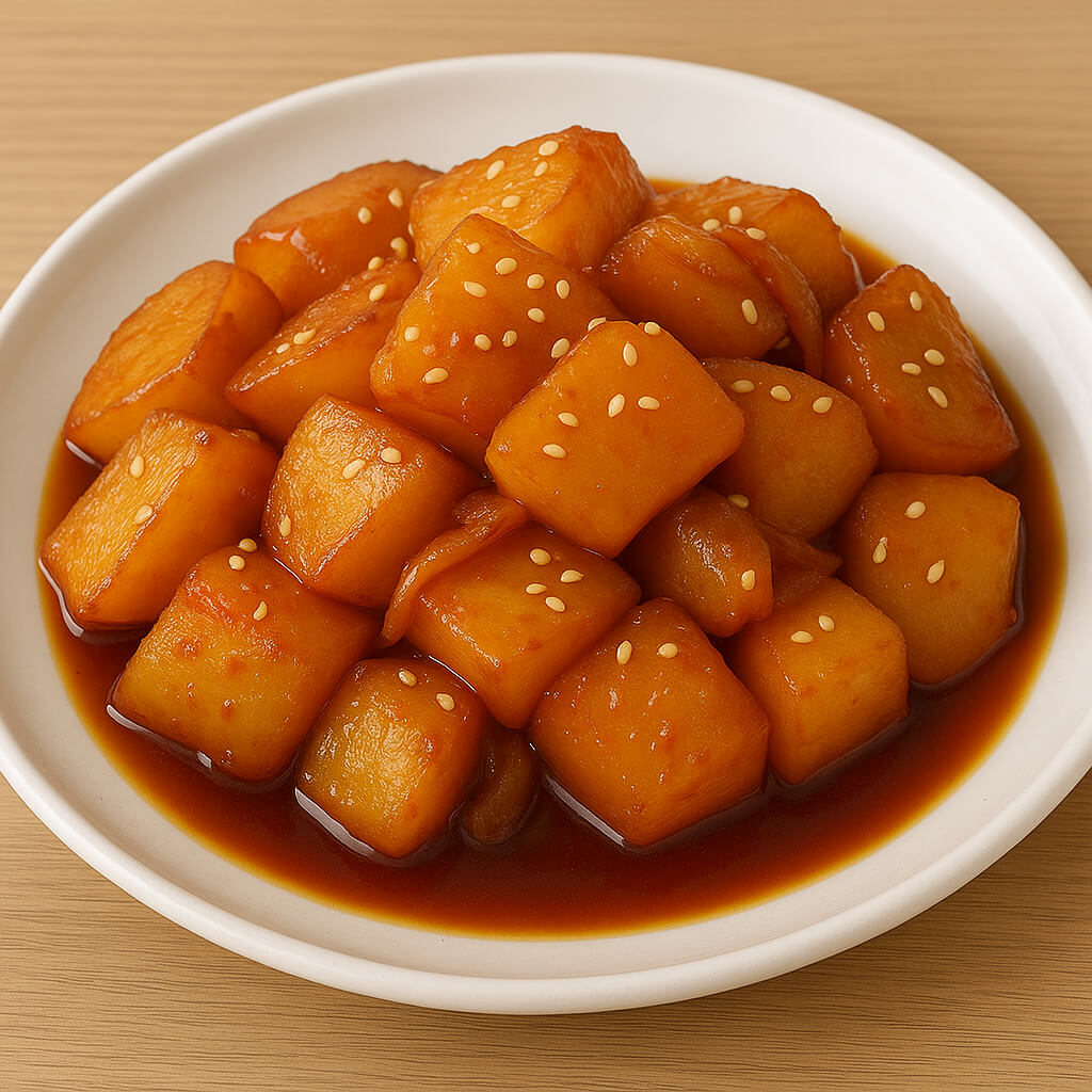 집에서 간편하게 먹을 수 있는 감조조림