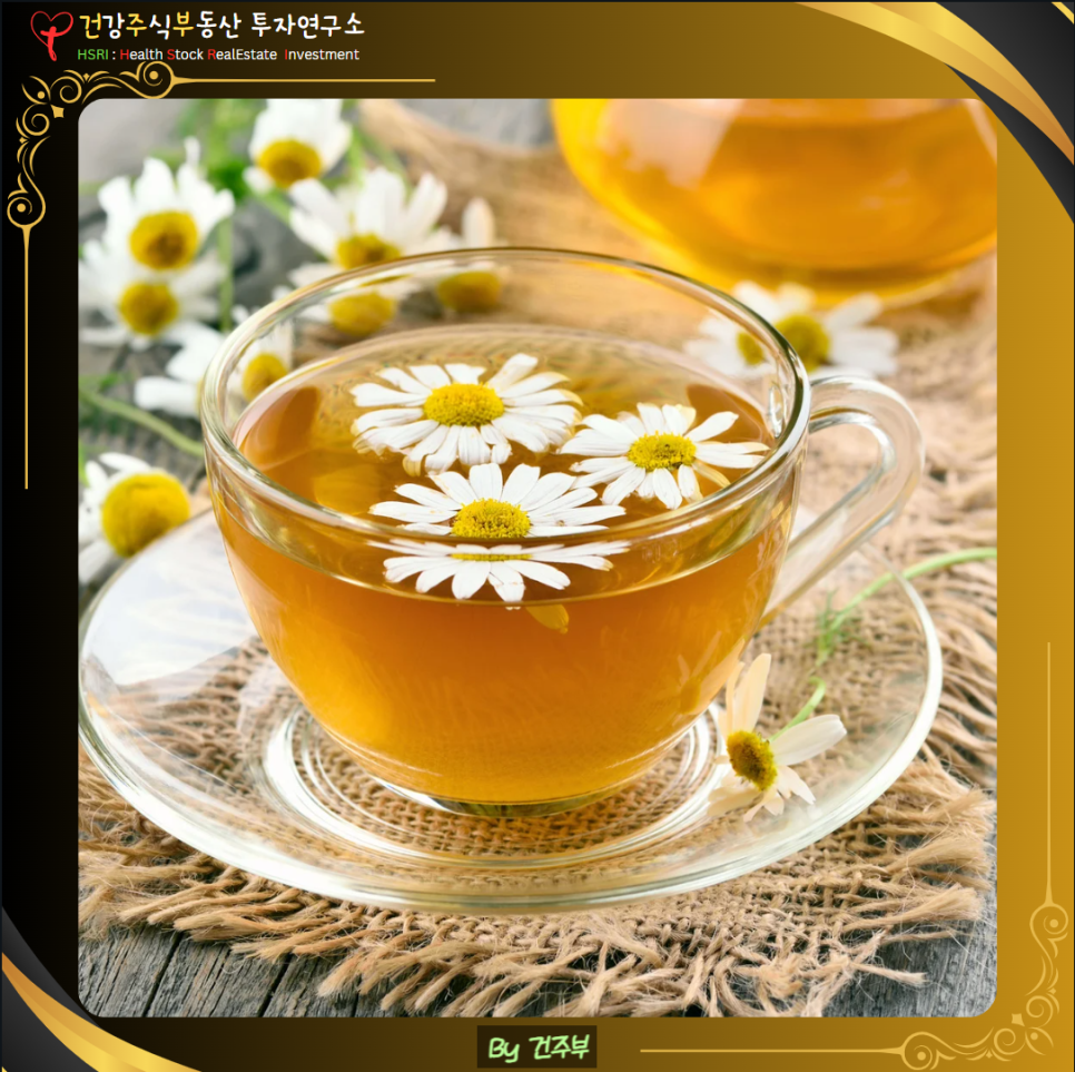 카모마일 효능과 올바른 섭취법

(글 그림 : 건주부, 그림 출처 : Canva)
