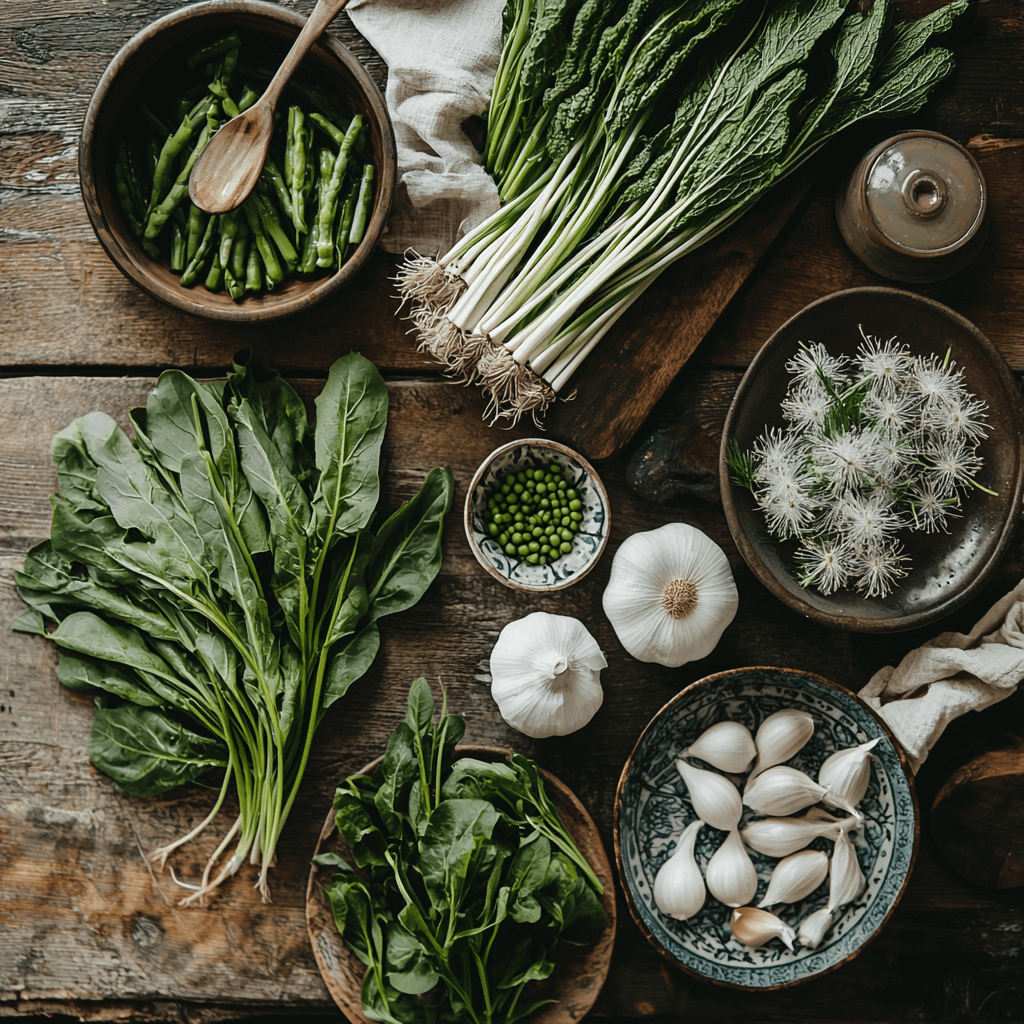 봄나물-고르는법