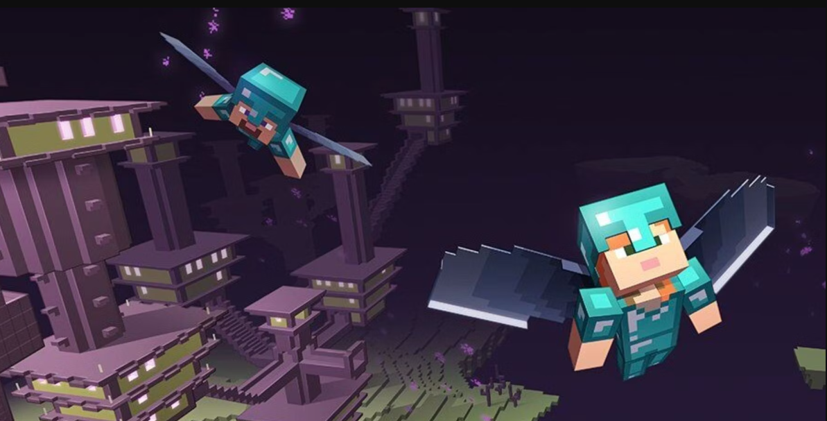 마인크래프트 겉날개 얻는 법, 사용법