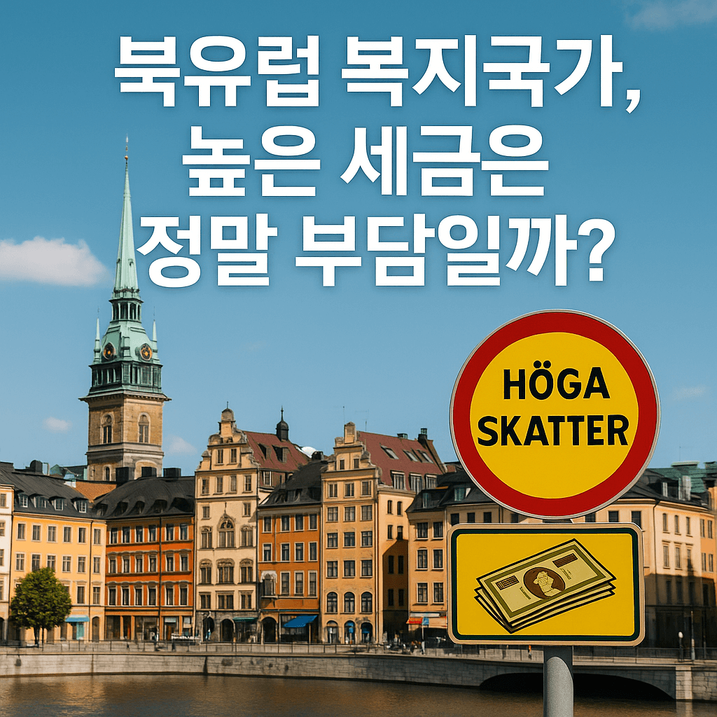 북유럽 복지 국가들의 높은 세금 정책