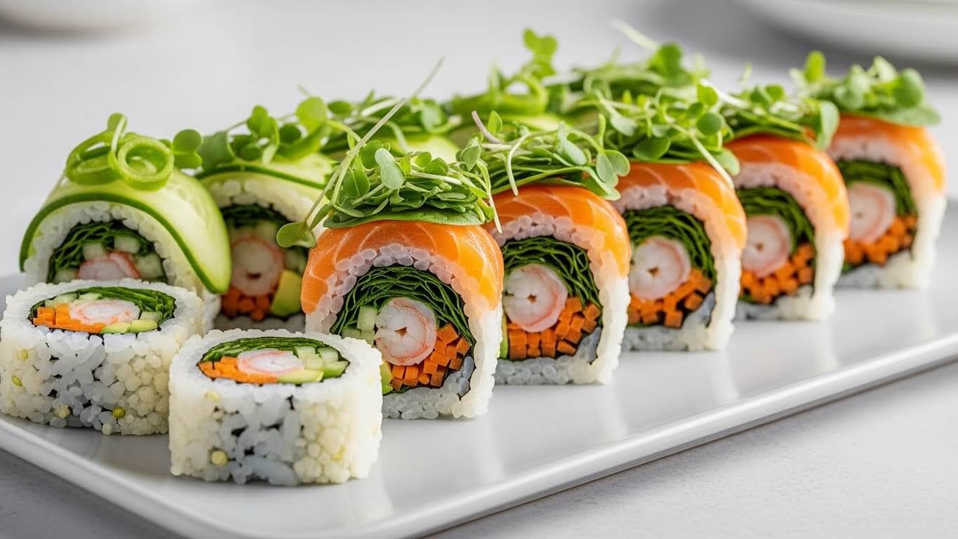 저칼로리 초밥, 퓨전의 혁신